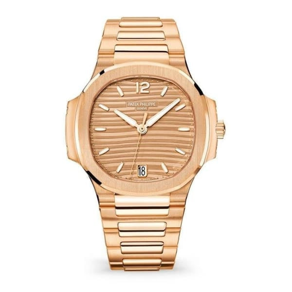 Patek Philippe Nautilus Rose Gold 7118-1R-010 with Golden Brown Opaline dial 1 1