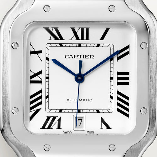 Cartier Santos Stainless Steel Men’s Watch, WSSA0018 2