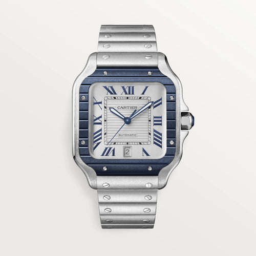 Cartier Santos Stainless Steel & PVD Men’s Watch, WSSA0047 1