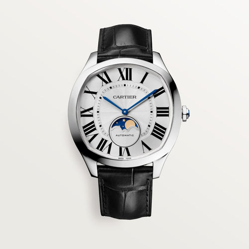 Cartier Drive Moon Phases Stainless steel Men’s Watch, WSNM0008 1