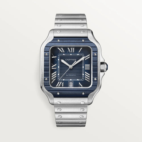 Cartier Santos Stainless Steel & PVD Men’s Watch, WSSA0048 1