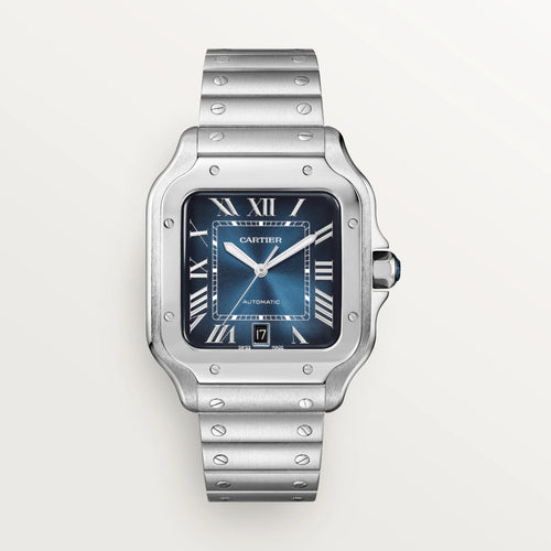 Cartier Santos Stainless Steel Men’s Watch, WSSA0030 1