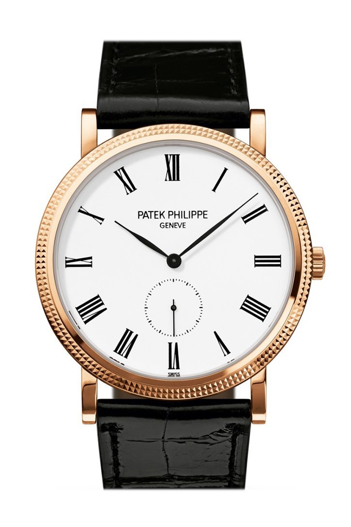 PATEK PHILIPPE Calatrava White Dial 18kt Rose Gold Men's Watch 5119R-001 2